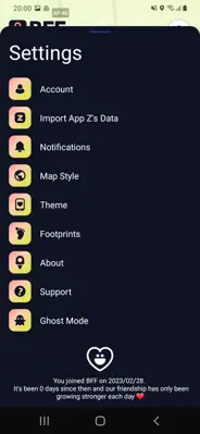 BFF GPS Location Tracking android App screenshot 5